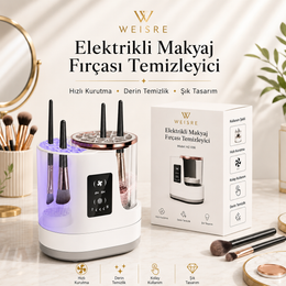 Elektrikli Makyaj Fırçası Temizleyici