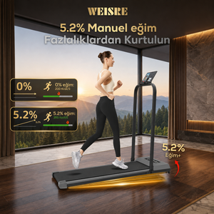 Katlanabilir Elektrikli Yürüyüş Bandı - görsel 5