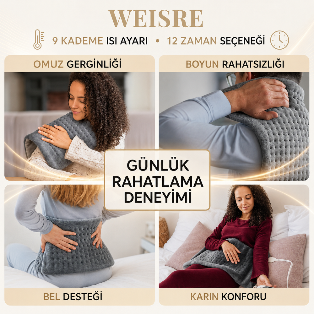 Elektrikli Isıtmalı Ped 60x30 cm - görsel 1