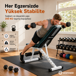 Katlanabilir Ayarlanabilir Ağırlık Sehpası - görsel 5