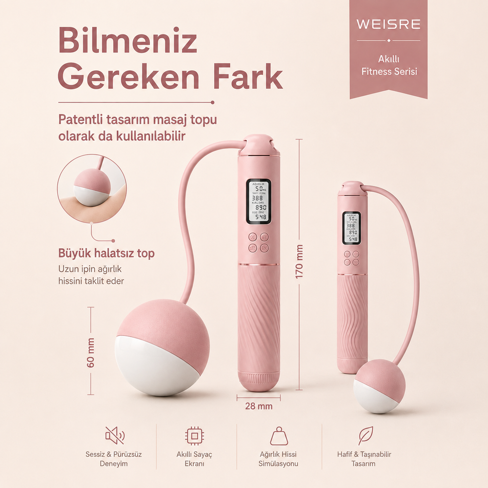 Dijital Sayaçlı Atlama İpi - görsel 1